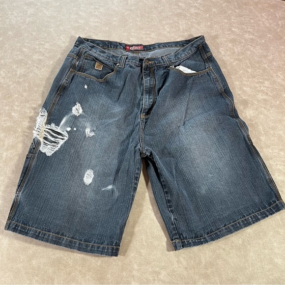 Tuff Distressed Jean Men’s Short 40 X 13 - Picture 1 of 11